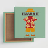 Hawaiian wall art, interior goods, art panel, canvas, popa-1803-006