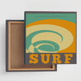 Surf motif fabric board Interior goods Art panel Canvas popa-1803-008