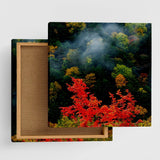 [Charity included] Wall art by Sennin Photographer Sakakibara Interior goods Gifu Prefecture The power of art Nature Autumn leaves skbr-0001