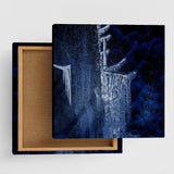 [With Charity] Art Panel by Sennin Photographer Sakakibara Interior Goods Gifu Prefecture Power of Art Nature Rain and Ice skbr-0031