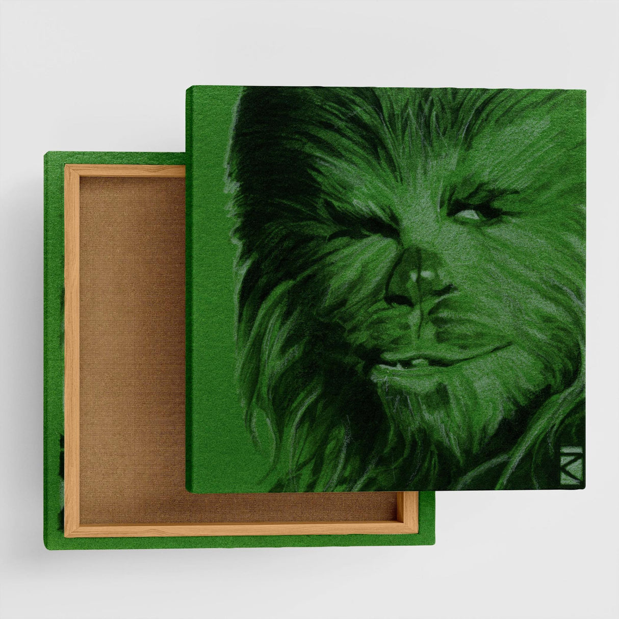 Chewbacca Art Board Interior Art Goods stw-0014