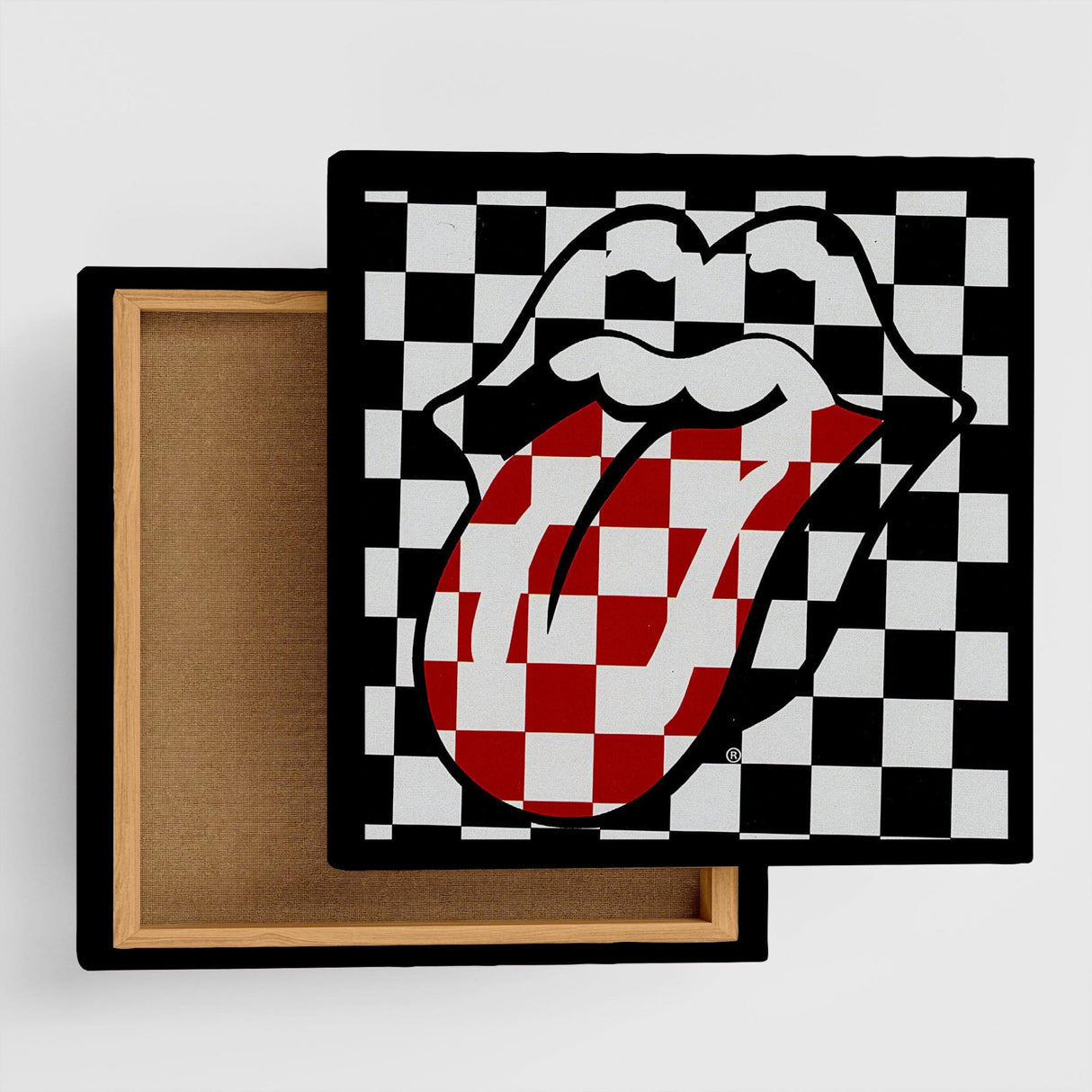 Rolling Stones fabric panel for single living interior unv-0005