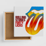 Rolling Stones fabric panel photo art unv-0009