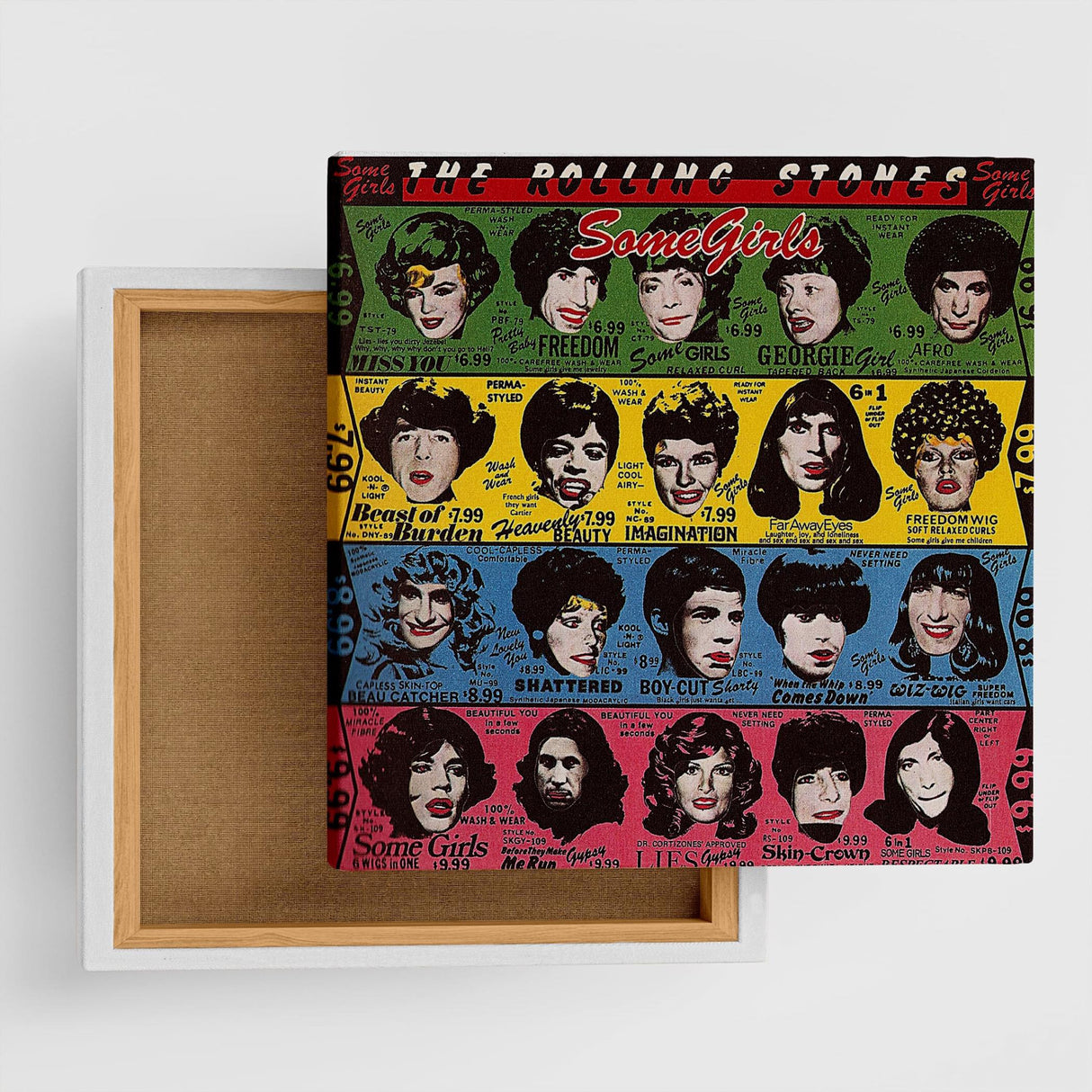 Rolling Stones fabric panel unv-0020