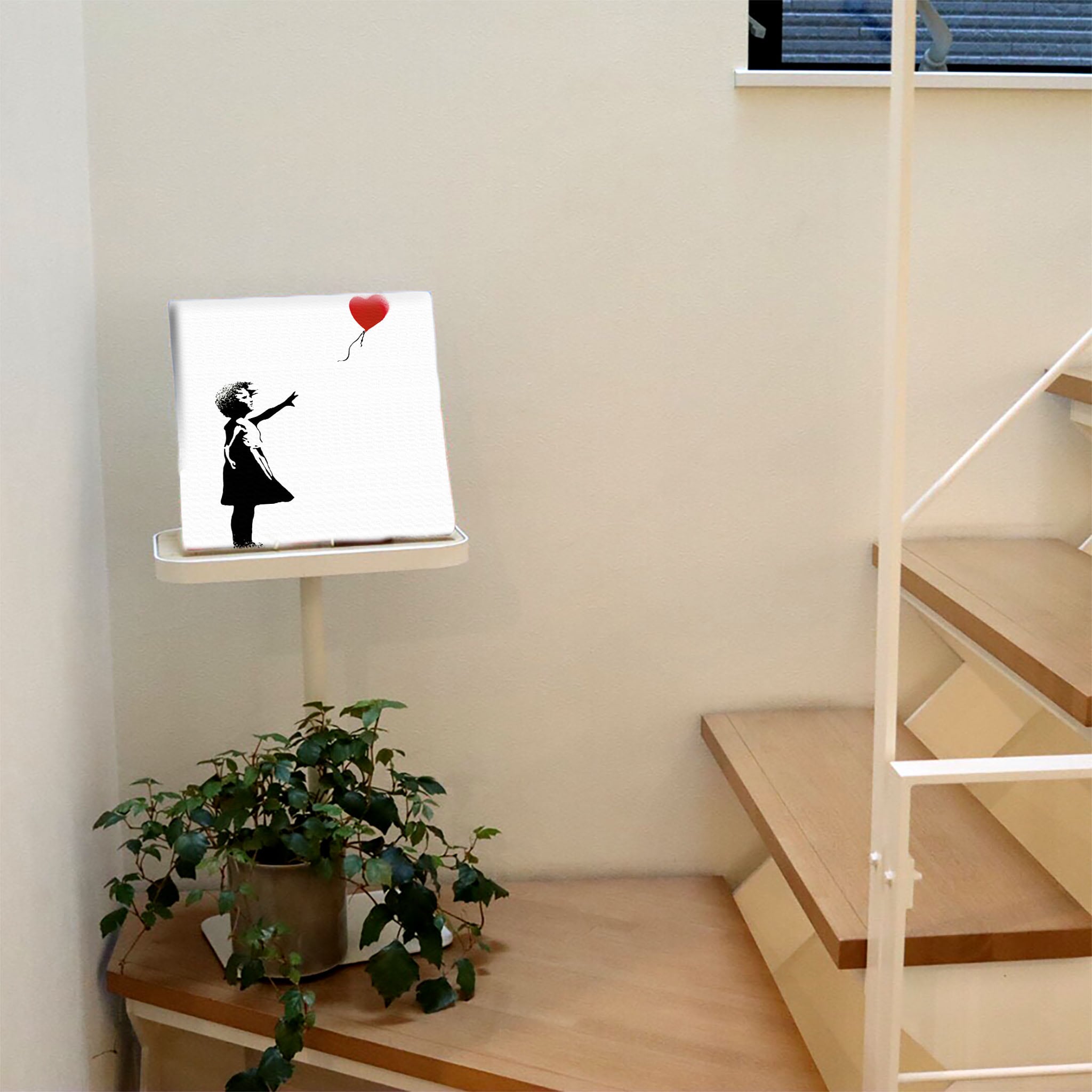 バンクシー デザイン 日本正規ライセンスの壁掛けアート アートパネル