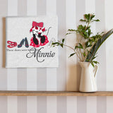 Minnie fabric panel Disney wall decor dsn-0062