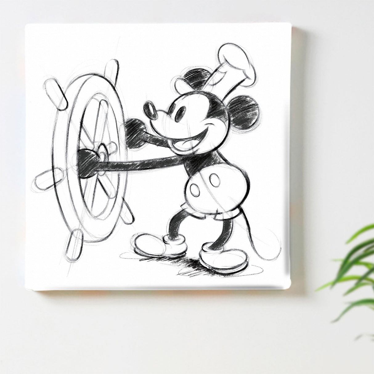 Mickey fabric panel | Wall hanging decor Disney interior dsn-0143