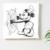 Mickey fabric panel | Wall hanging decor Disney interior dsn-0143