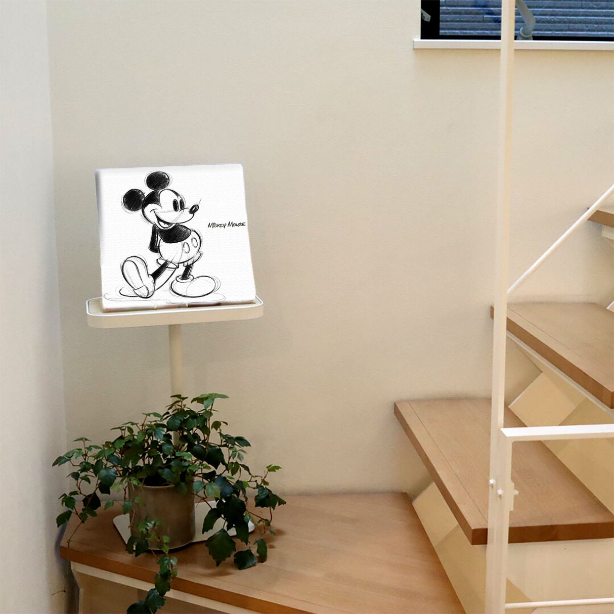 ミッキーのファブリックパネル|壁かけインテリア Disney ウォールデコ dsn-0151