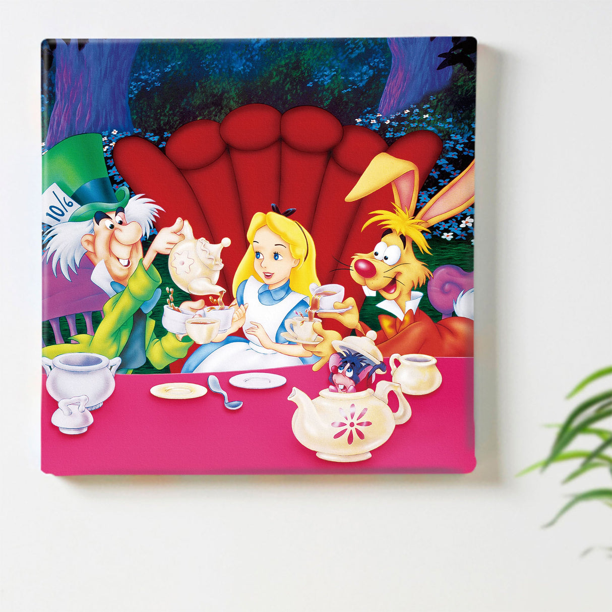 Alice Art Panel Disney Alice in Wonderland Wall Decor dsn-0208