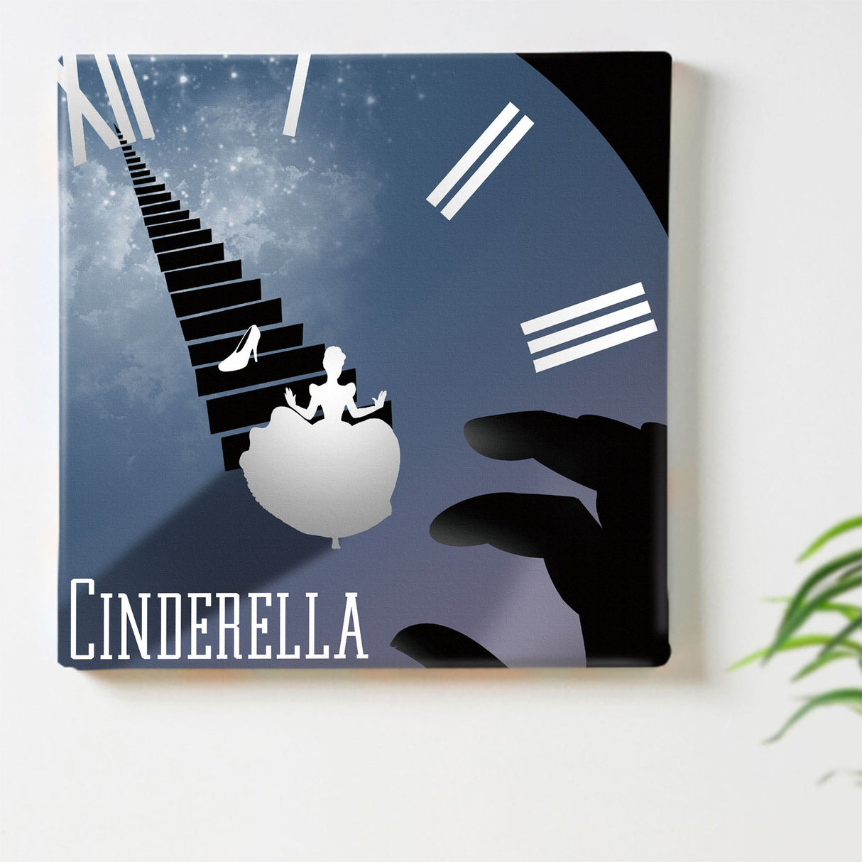 Cinderella Art Panel Disney Living Alone dsn-0228