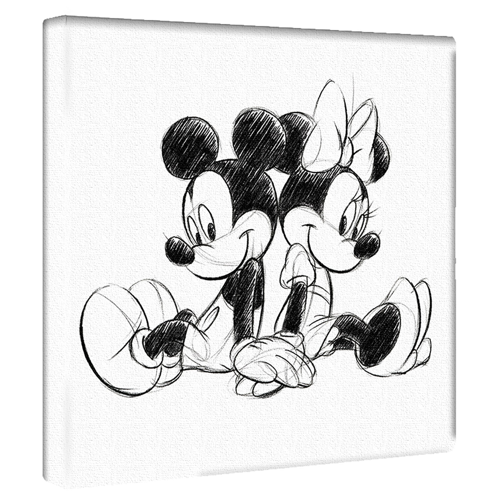 ミッキー・ミニーのアートパネル ディズニー 雑貨 dsn-0249 – ArtDeli 