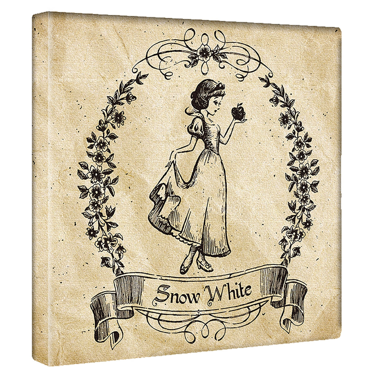 白雪姫 のファブリックパネル スノーホワイト Disney ウォールデコ dsn-0251