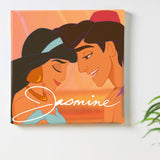 Jasmine Wall Hanging Decor Aladdin Art Panel Disney dsn-0302