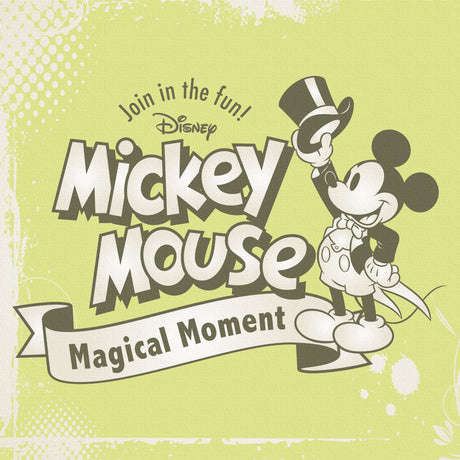 ミッキーマウスの壁掛けアート インテリア雑貨 アートパネル キャンバス ディズニー dsny-1901-002