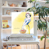 白雪姫のファブリックボード インテリア雑貨 アートパネル キャンバス ディズニー プリンセス dsny-1901-012