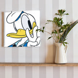 Donald Duck Fabric Panel Set Interior Goods Art Panel Canvas White dsny-2012-03