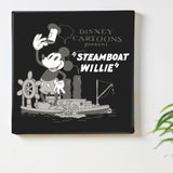 Mickey Mouse fabric panel interior goods art panel canvas Disney Steamboat Willie dsny-2303-05