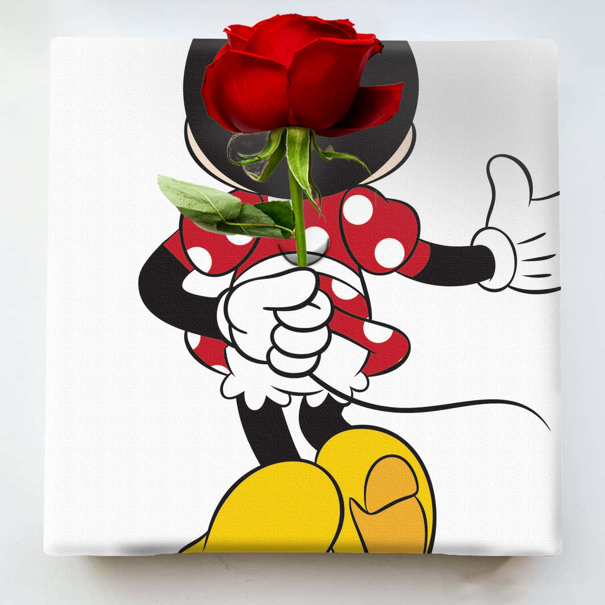 ミニーマウスのIKEBANA 20×20×2.7cm 一輪挿し 花瓶 花 IKE-DSNY-2106-08
