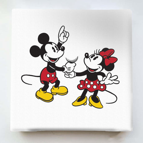 ミッキーマウスのIKEBANA 20×20×2.7cm 一輪挿し 花瓶 ミニーマウス カップル IKE-DSNY-2106-09