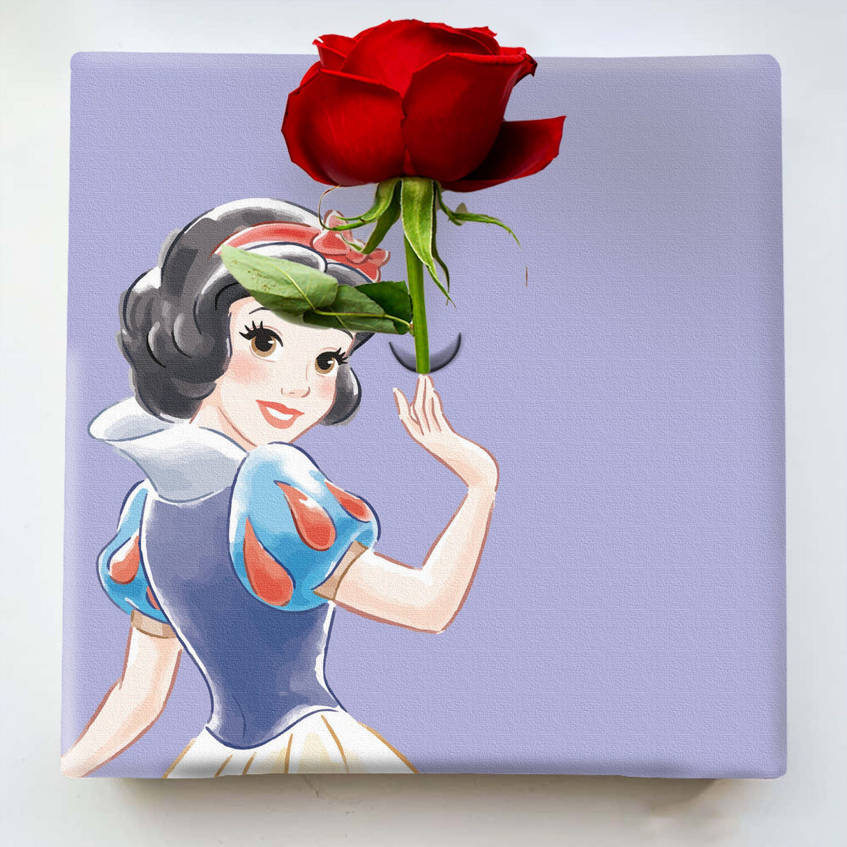 白雪姫のIKEBANA 20×20×2.7cm 一輪挿し 花瓶 ディズニープリンセス IKE-DSNY-2106-28