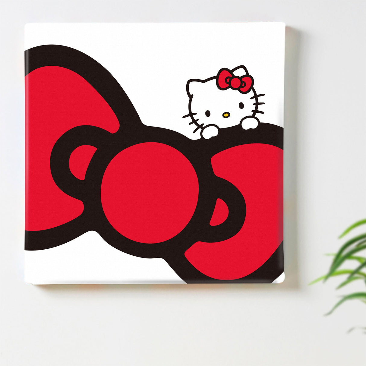 Hello Kitty art panel interior art miscellaneous goods kty-0003