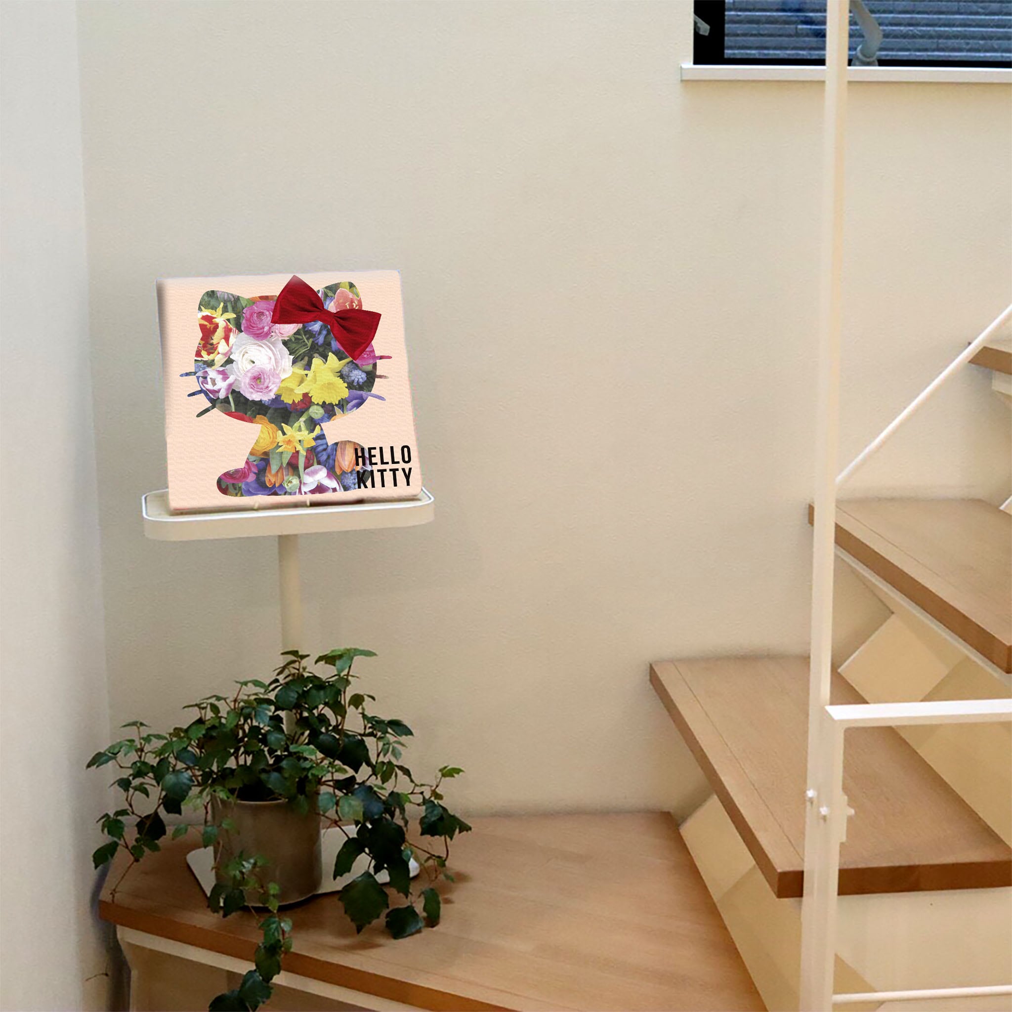 キティちゃんのアートボード インテリア アート 雑貨 kty-0010 – ArtDeli. アートパネル専門店