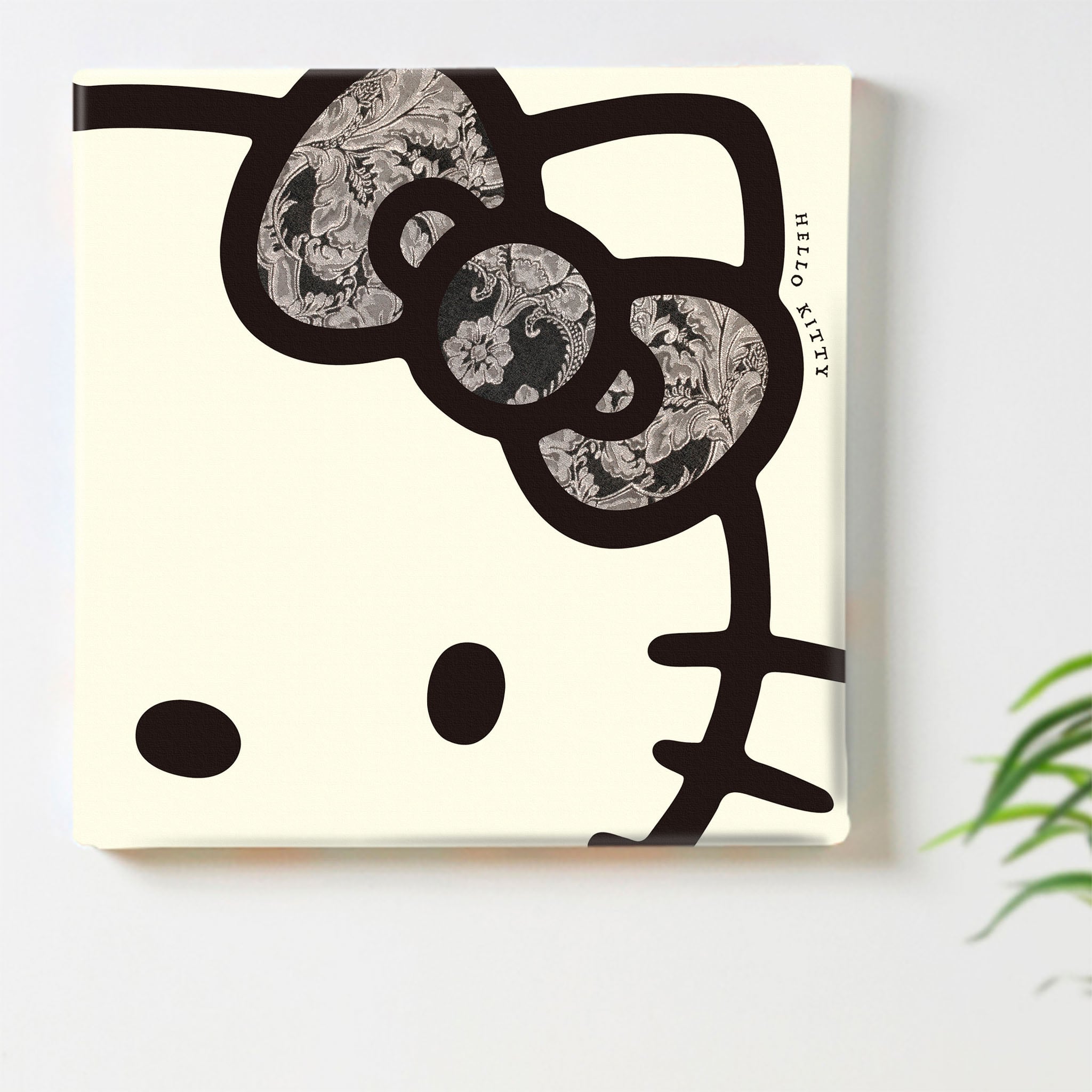 キティちゃんのアートパネル インテリア アート 雑貨 kty-0013