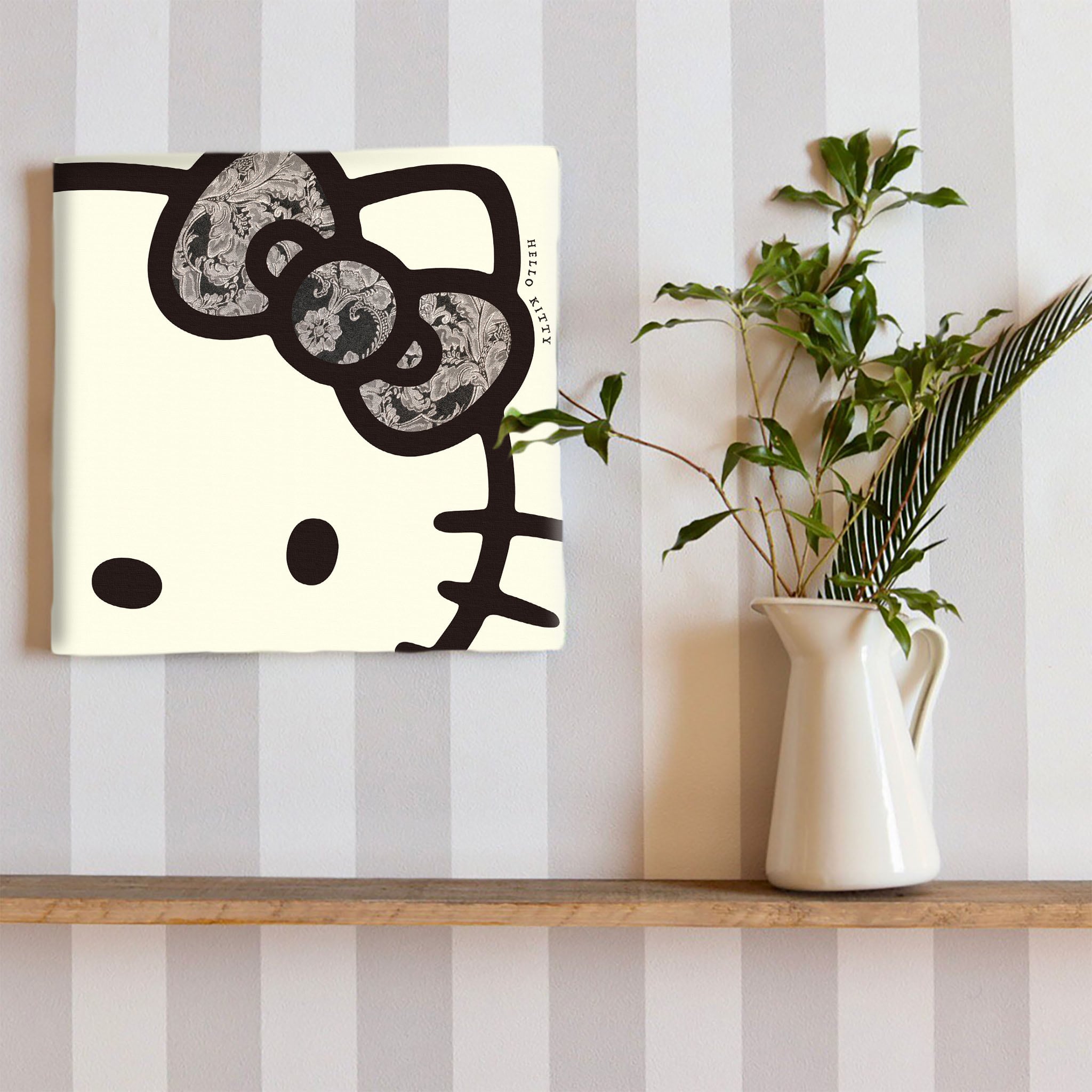 キティちゃんのアートパネル インテリア アート 雑貨 kty-0013
