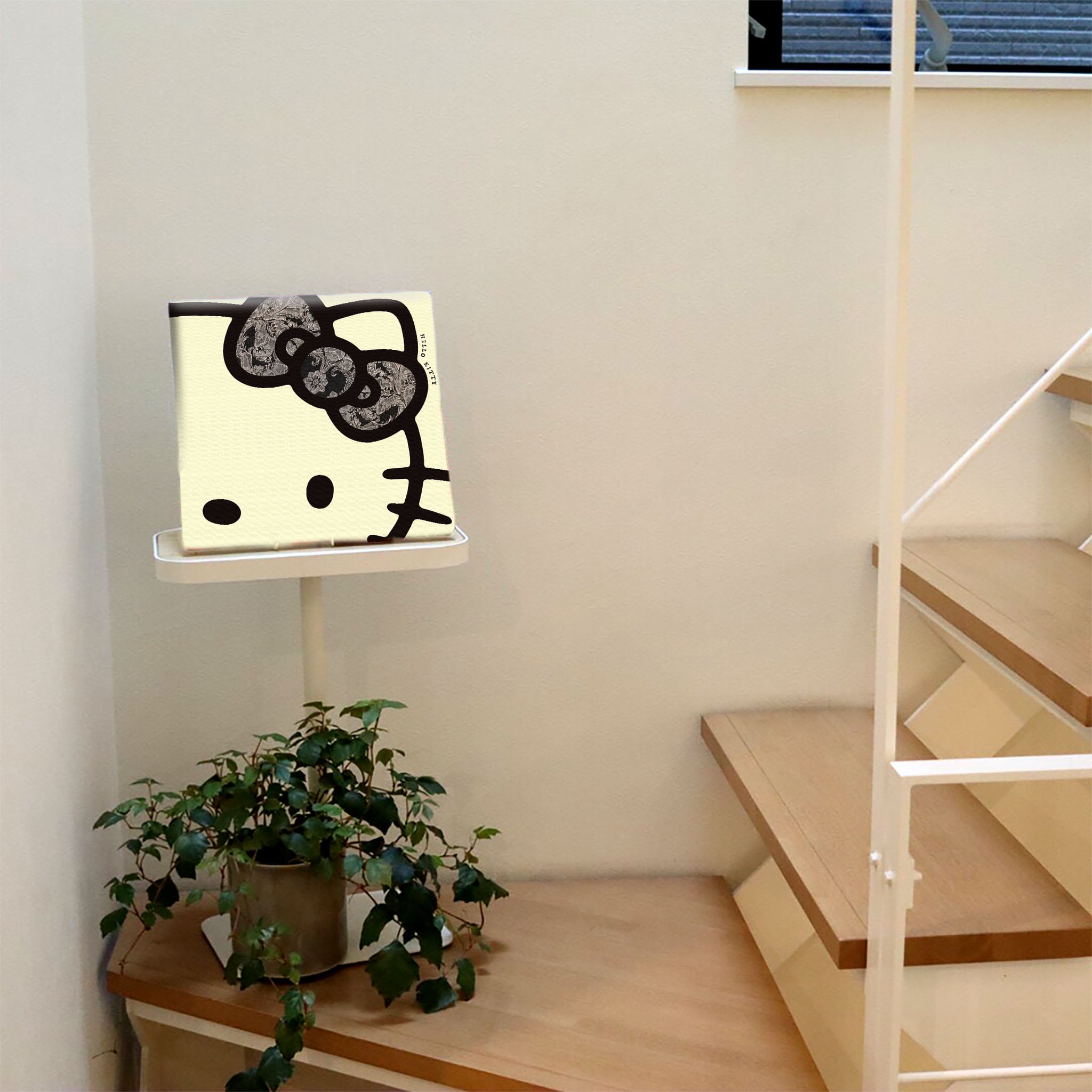 キティちゃんのアートパネル インテリア アート 雑貨 kty-0013