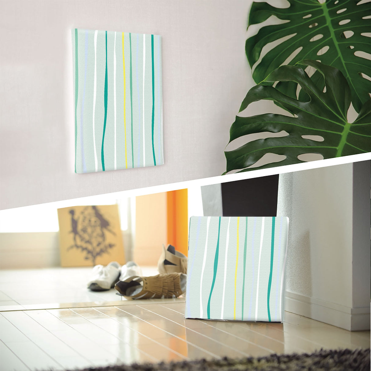 Modern striped interior accessories Art Goods pat-0038