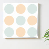 Polka dot art interior accessories Art goods pat-0046