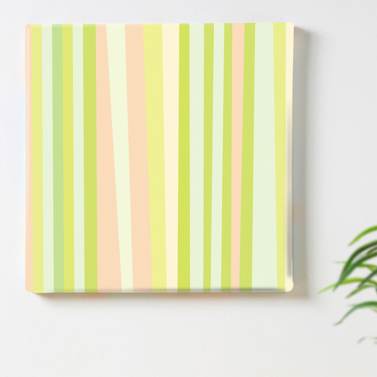 Striped artistic fabric panel photo wall hanging pat-0062