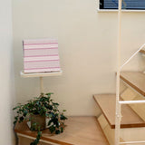 Stylish striped fabric panel photo wall hanging pat-0098