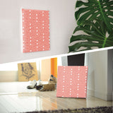 Orange polka dot motif interior accessories Living alone Interior pat-0111