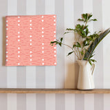 Orange polka dot motif interior accessories Living alone Interior pat-0111