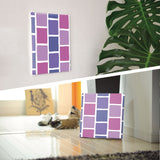 紫のタイルモチーフ・インテリア小物　インテリア　雑貨 pat-0117
