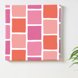 Pink tile motif interior accessories art miscellaneous goods pat-0118