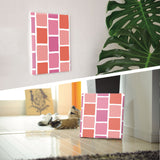 Pink tile motif interior accessories art miscellaneous goods pat-0118