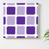 Purple tile motif interior accessories Living alone Interior pat-0120