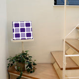 Purple tile motif interior accessories Living alone Interior pat-0120