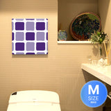 Purple tile motif interior accessories Living alone Interior pat-0120