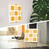 Orange tile motif interior accessories Interior art pat-0123