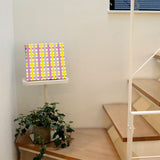 Recommended for children's rooms: Checkered fabric panel Art Goods pat-0136