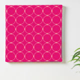 Perfect for the bedroom, polka dot fabric panel wall decor interior pat-0148