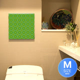 Recommended as a gift: Polka dot fabric panel interior art pat-0150