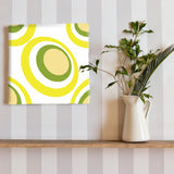 Modern design, yellow interior accessories photo art pat-0160