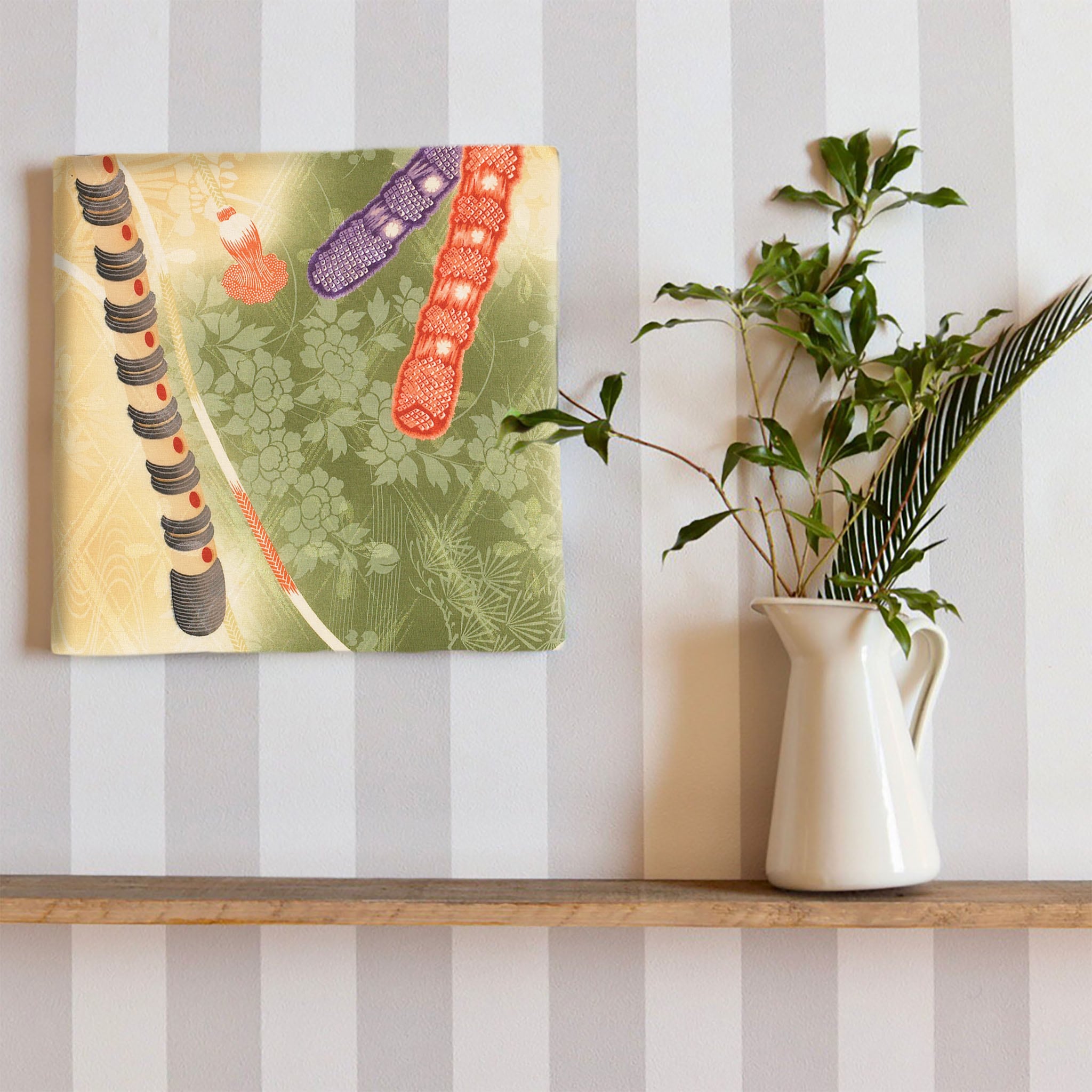 Kimono pattern art panel interior art pat-0169 – ArtDeli. アート