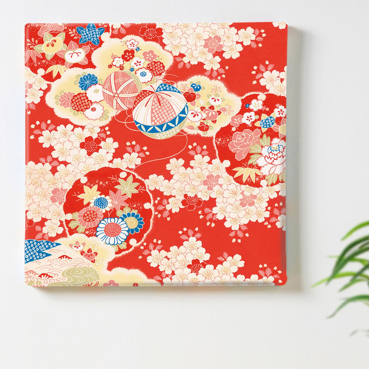 Kimono pattern art panel photo wall hanging pat-0189