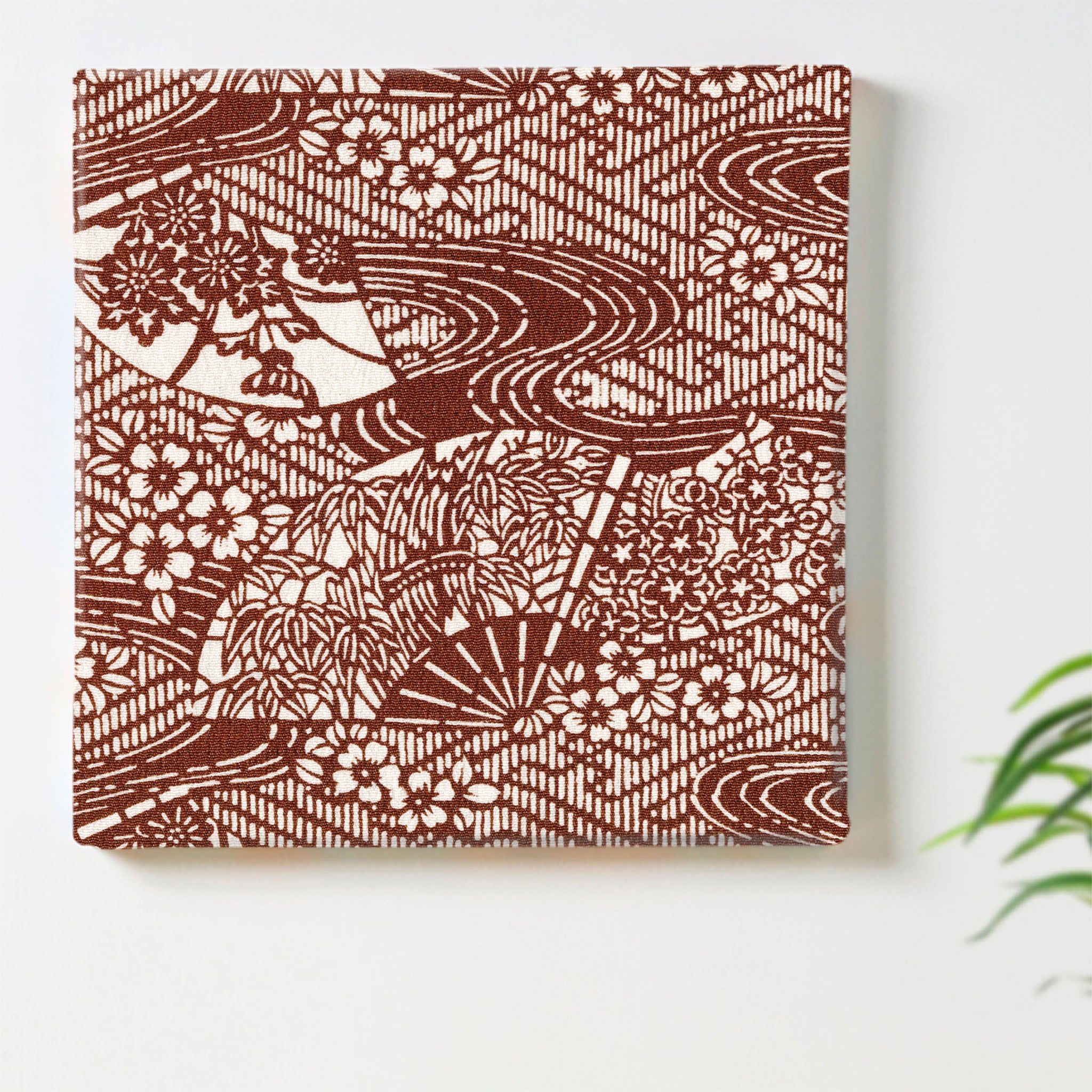 和柄のファブリックパネル インテリア 雑貨 pat-0208 – ArtDeli